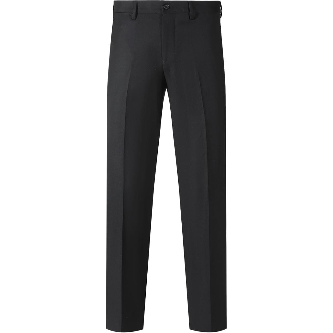 EMPORIO ARMANI SS23  Loose Fit Solid Color Zipper Casual Pants. 01P610-01047-999