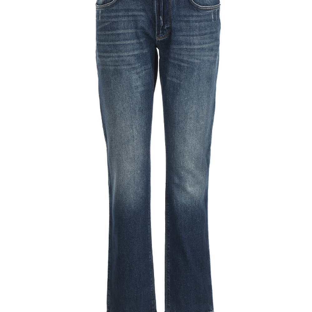 Details for EMPORIO ARMANI SS23 Jeans Biru Kasual Denim Potongan Lurus Sederhana 3R1J06-1D15Z-0942