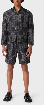 엠포리오 아르마니 SS23 미드웨이스트 자카드 버뮤다 쇼츠 블루 D41PB3-D1050-0920 Lookbook 엠포리오 아르마니 SS23 미드웨이스트 자카드 버뮤다 쇼츠 블루 D41PB3-D1050-0920