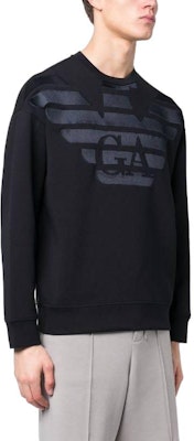 EMPORIO ARMANI SS23 海軍藍老鷹標誌圓領長袖衛衣。 3R1MDH-1JHSZ-09J0 Purchase EMPORIO ARMANI SS23 海軍藍老鷹標誌圓領長袖衛衣。 3R1MDH-1JHSZ-09J0