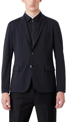 EMPORIO ARMANI SS23 海軍藍可拆內襯領西裝外套. 3R1GM0-1JMTZ-0920 Lookbook EMPORIO ARMANI SS23 海軍藍可拆內襯領西裝外套. 3R1GM0-1JMTZ-0920