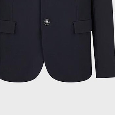 EMPORIO ARMANI SS23 海軍藍可拆內襯領西裝外套. 3R1GM0-1JMTZ-0920 Sizing EMPORIO ARMANI SS23 海軍藍可拆內襯領西裝外套. 3R1GM0-1JMTZ-0920