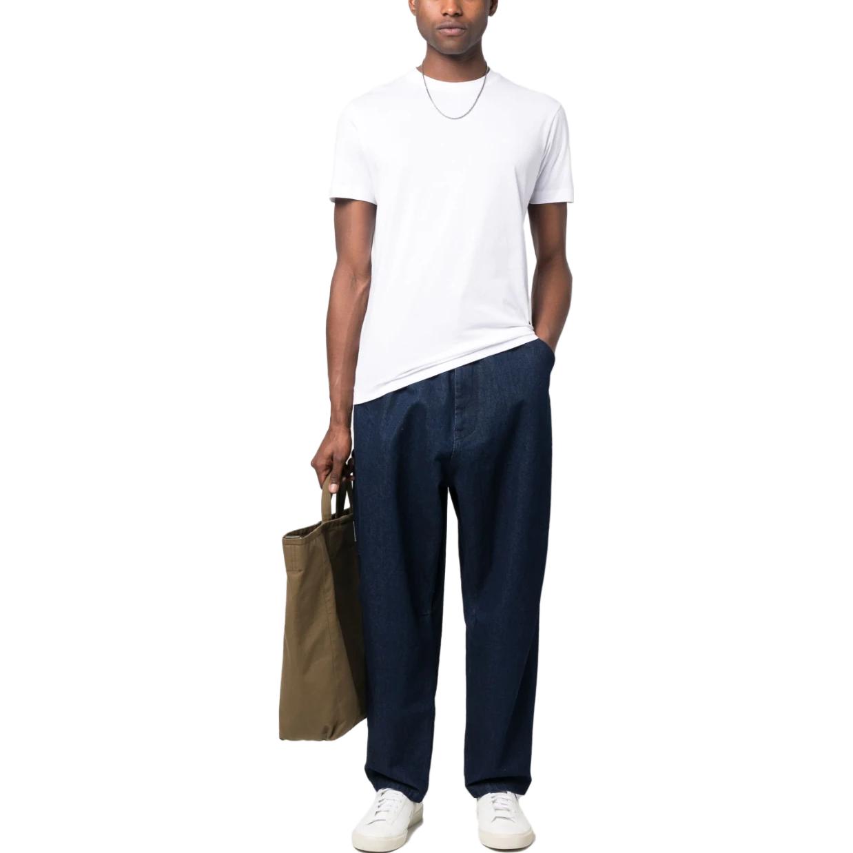 EMPORIO ARMANI SS23  Navy Blue High-Waisted Loose Fit Jeans 3R1J66-1DD8Z-0941 圖 3