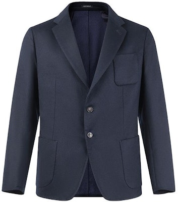 엠포리오 아르마니 SS23 네이비 패치 포켓 싱글 브레스티드 블레이저. D41G45-D1088-922 Order 엠포리오 아르마니 SS23 네이비 패치 포켓 싱글 브레스티드 블레이저. D41G45-D1088-922