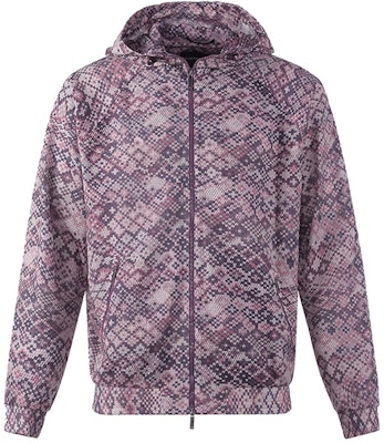 Emporio Armani SS23 Jaket Hoodie Mesh Santai dalam Kelabu Merah Jambu. H31R04-C1031-321 Order Emporio Armani SS23 Jaket Hoodie Mesh Santai dalam Kelabu Merah Jambu. H31R04-C1031-321