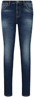 Emporio Armani SS23 Slim-Fit Low-Waist Blue Denim Jeans. 3R1J16-1D0BZ-0942 Emporio Armani SS23 Slim-Fit Low-Waist Blue Denim Jeans. 3R1J16-1D0BZ-0942