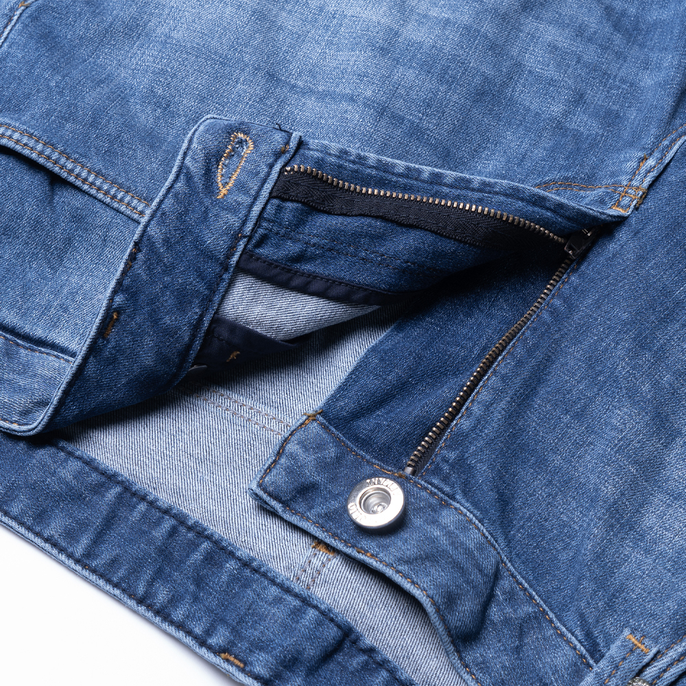 EMPORIO ARMANI SS23  Slim Fit Distressed Washed Blue Denim Jeans. 3R1J06-1D09Z-0942 圖 6