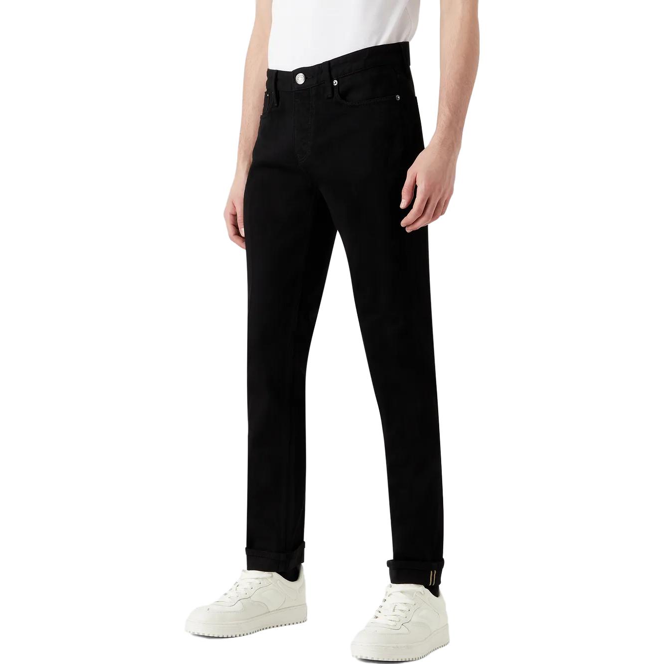Emporio Armani SS23  Slim Fit Straight Black Denim Jeans with Zipper Pocket 3R1J75-1DQIZ-0005 圖 6