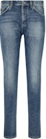 EMPORIO ARMANI SS23 Solid Button Mid-Rise Straight Denim Jeans Blue 3R1J16-1D0FZ-0942 EMPORIO ARMANI SS23 Solid Button Mid-Rise Straight Denim Jeans Blue 3R1J16-1D0FZ-0942