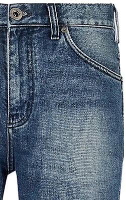 EMPORIO ARMANI SS23 Seluar Jeans Denim Biru Potongan Lurus Mid-Rise Lelaki 3R1J16-1D0FZ-0942 Cheap EMPORIO ARMANI SS23 Seluar Jeans Denim Biru Potongan Lurus Mid-Rise Lelaki 3R1J16-1D0FZ-0942