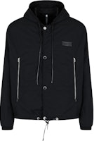 EMPORIO ARMANI SS23 Solid Color Drawstring Zip Hoodie Jacket - Black 6R1BU2-1NAMZ-0999 EMPORIO ARMANI SS23 Solid Color Drawstring Zip Hoodie Jacket - Black 6R1BU2-1NAMZ-0999