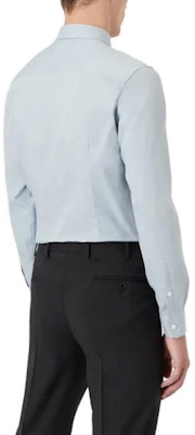 EMPORIO ARMANI SS23 Solid Color Long Sleeve Shirt - Blue 8N1C091-NI9Z1-0785 Lookbook EMPORIO ARMANI SS23 Solid Color Long Sleeve Shirt - Blue 8N1C091-NI9Z1-0785