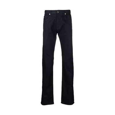 Emporio Armani SS23 Solid Color Slim Fit Jeans. 8N1J45-1G19Z-0941