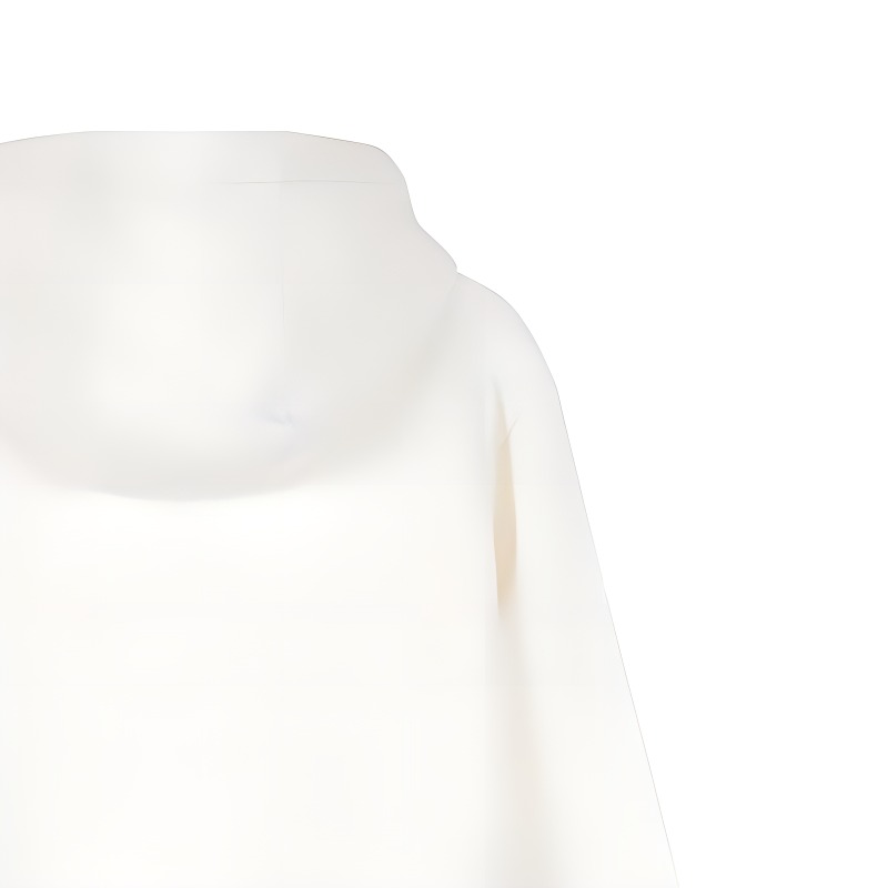 EMPORIO ARMANI SS23  Solid Logo Embroidered Hoodie Jacket Off-White 8N1ML6-1JHSZ-0101 圖 4