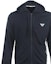Details for EMPORIO ARMANI SS23 Solid Logo Print Drawstring Hoodie - Navy Blue 111666-3R571-0135