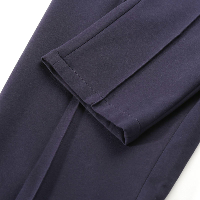 EMPORIO ARMANI SS23  Straight-Leg Mid-Rise Navy Casual Pants. H41P59-E105-9922 圖 8