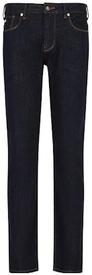 EMPORIO ARMANI SS23 Jeans Denim Lurus dengan Sulaman Poket Biru 3R1J06-1DMWZ-F951 Buy EMPORIO ARMANI SS23 Jeans Denim Lurus dengan Sulaman Poket Biru 3R1J06-1DMWZ-F951