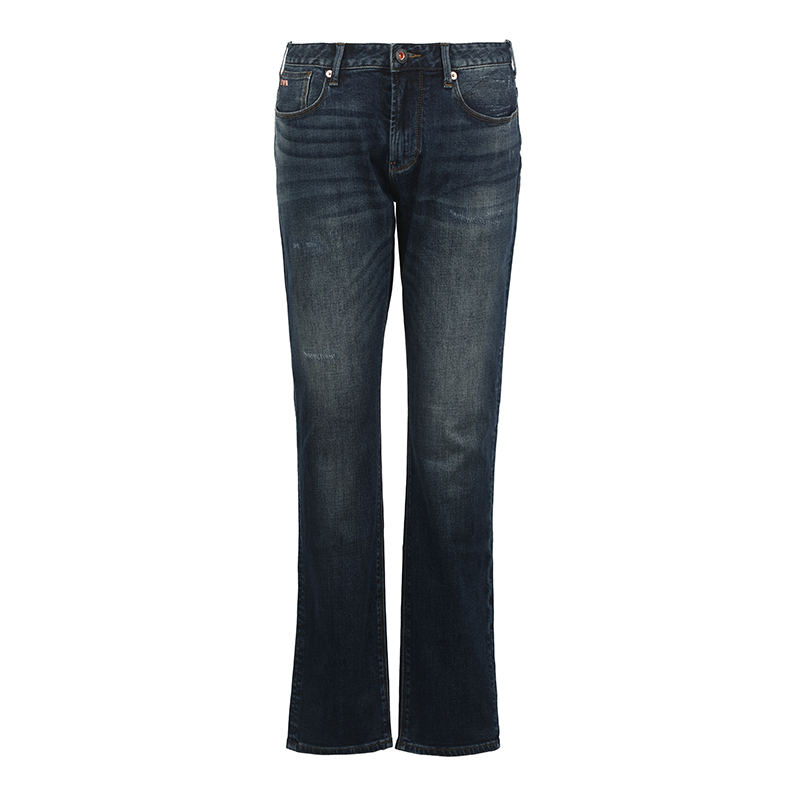 Emporio Armani SS23  Washed Straight-Leg Casual Jeans Dark Blue. 3R1J06-1DMXZ-0941 圖 2