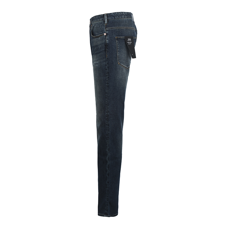 Emporio Armani SS23  Washed Straight-Leg Casual Jeans Dark Blue. 3R1J06-1DMXZ-0941 圖 4