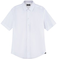 EMPORIO ARMANI SS23 White Casual Short-Sleeve Button-Up Shirt. D41CS4-01C68-100 EMPORIO ARMANI SS23 White Casual Short-Sleeve Button-Up Shirt. D41CS4-01C68-100