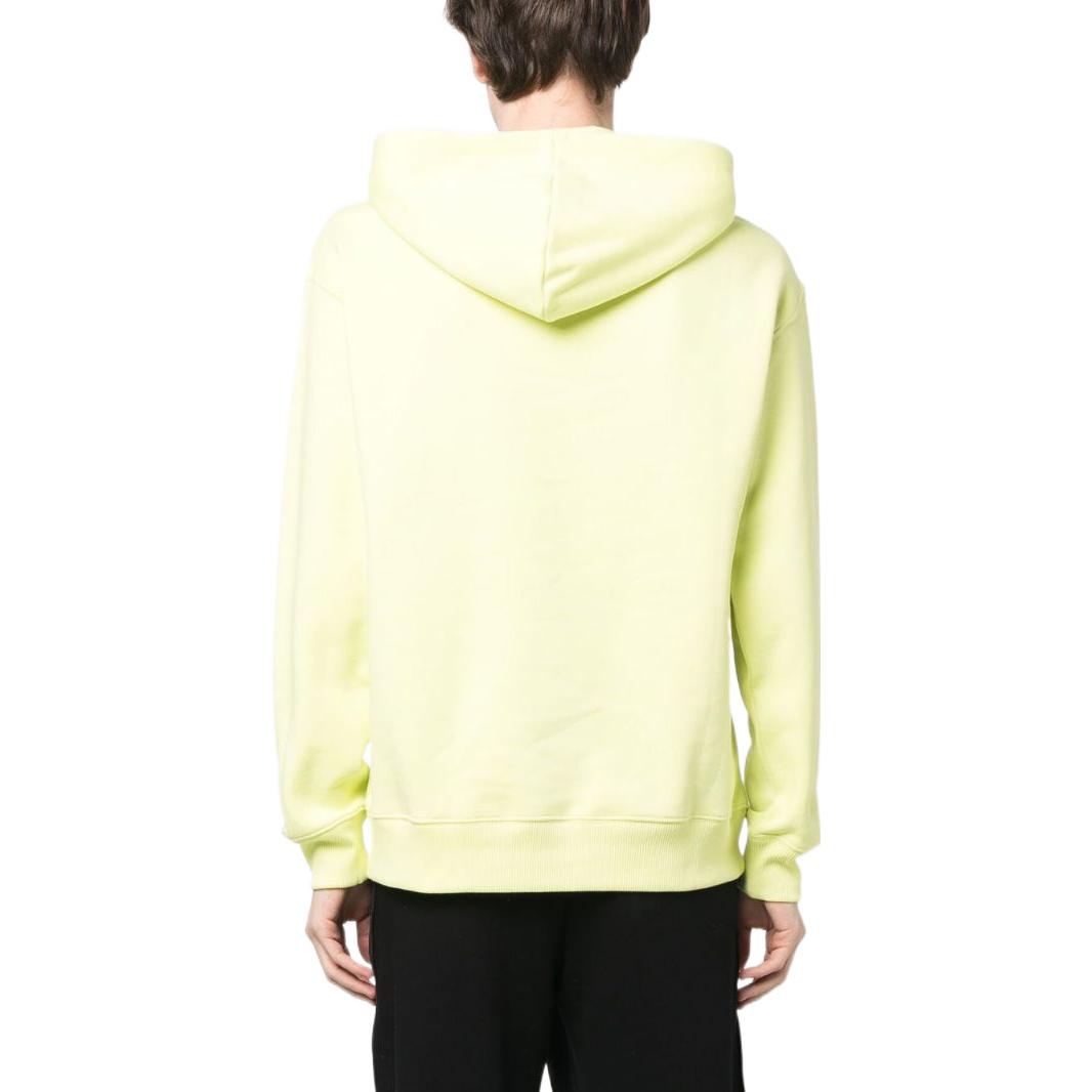 Emporio Armani SS23  Yellow Embossed Letter Long Sleeve Hoodie. 3R1M7Q1-JWEZ-0206 圖 4