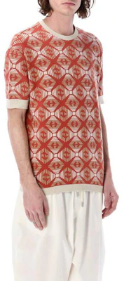 EMPORIO ARMANI SS23 All-Over Print Crewneck Short Sleeve T-Shirt Orange Mens 3R1T6G-1JXBZ-F213 Shop EMPORIO ARMANI SS23 All-Over Print Crewneck Short Sleeve T-Shirt Orange Mens 3R1T6G-1JXBZ-F213