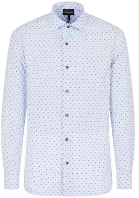 Emporio Armani SS23 All-Over Print Long Sleeve Shirt Men’s Blue. 3R1C86-1K0BZ-F747 Order Emporio Armani SS23 All-Over Print Long Sleeve Shirt Men’s Blue. 3R1C86-1K0BZ-F747