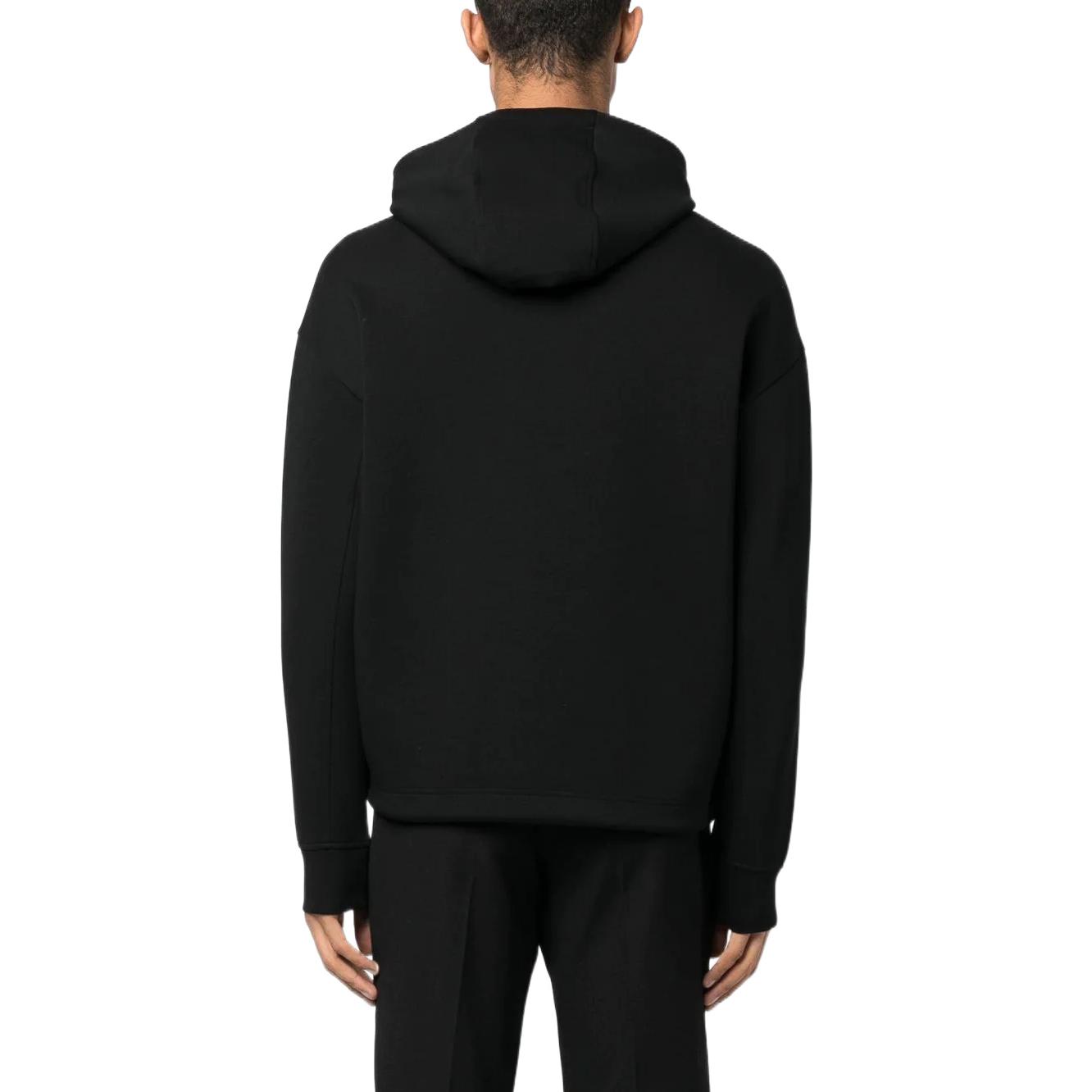 Emporio Armani SS23 Black Logo Embroidered Print Long Sleeve Sweatshirt 3R1MBC-1JHSZ-0999 圖 4