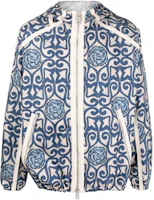 Emporio Armani SS23 Blue Large Print Bomber Jacket 3R1B6F-1N6HZ-F945 Emporio Armani SS23 Blue Large Print Bomber Jacket 3R1B6F-1N6HZ-F945