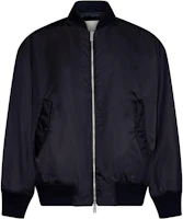 Emporio Armani SS23 Blue Solid Zip-Up Bomber Jacket 6R1B9B-1K0UZ-09L1 Emporio Armani SS23 Blue Solid Zip-Up Bomber Jacket 6R1B9B-1K0UZ-09L1