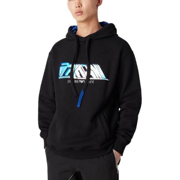 Emporio Armani SS23 Capsule Collection  Black Hoodie 3R1M6Q-1JWEZ-0999 圖 3