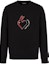 Buy EMPORIO ARMANI SS23 Chinese New Year Rabbit Embroidery Sweatshirt Black . 3R1MBJ-1JHSZ-0999