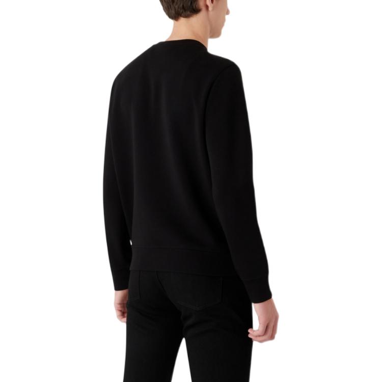 Purchase EMPORIO ARMANI SS23 Chinese New Year Rabbit Embroidery Sweatshirt Black . 3R1MBJ-1JHSZ-0999