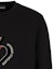Sizing EMPORIO ARMANI SS23 Chinese New Year Rabbit Embroidery Sweatshirt Black . 3R1MBJ-1JHSZ-0999