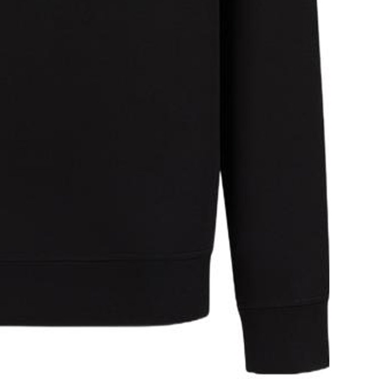 Cheap EMPORIO ARMANI SS23 Chinese New Year Rabbit Embroidery Sweatshirt Black . 3R1MBJ-1JHSZ-0999