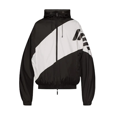 EMPORIO ARMANI SS23 Colorblock Zip Hoodie Jacket Multicolor. 3H1B92-1NSFZ-F008