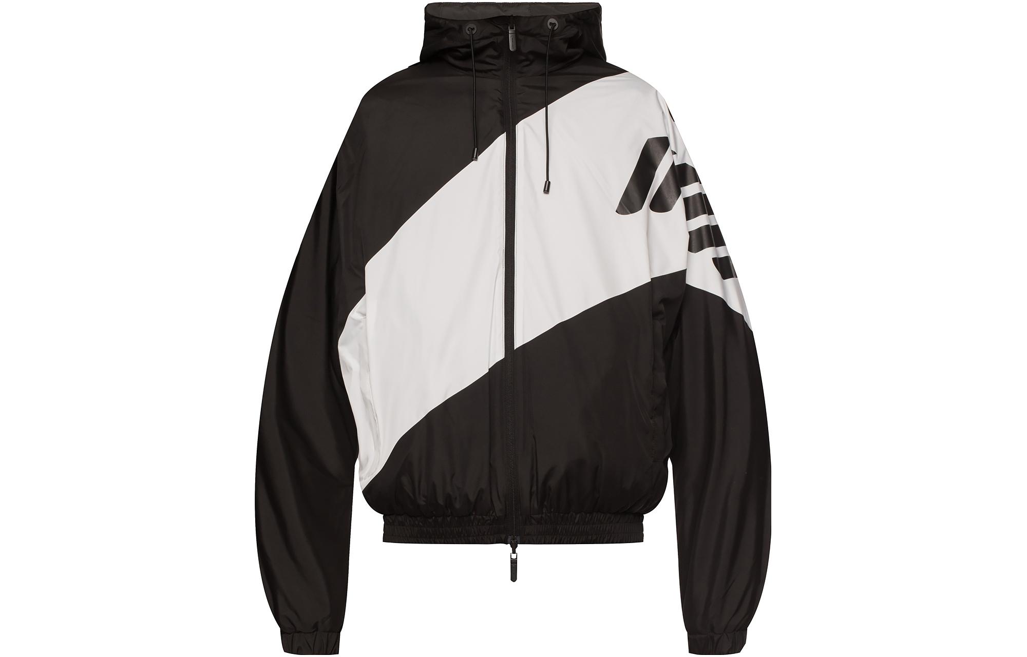 Order エンポリオ アルマーニ SS23 カラーブロック ジップ フーディ ジャケット マルチカラー 3H1B92-1NSFZ-F008