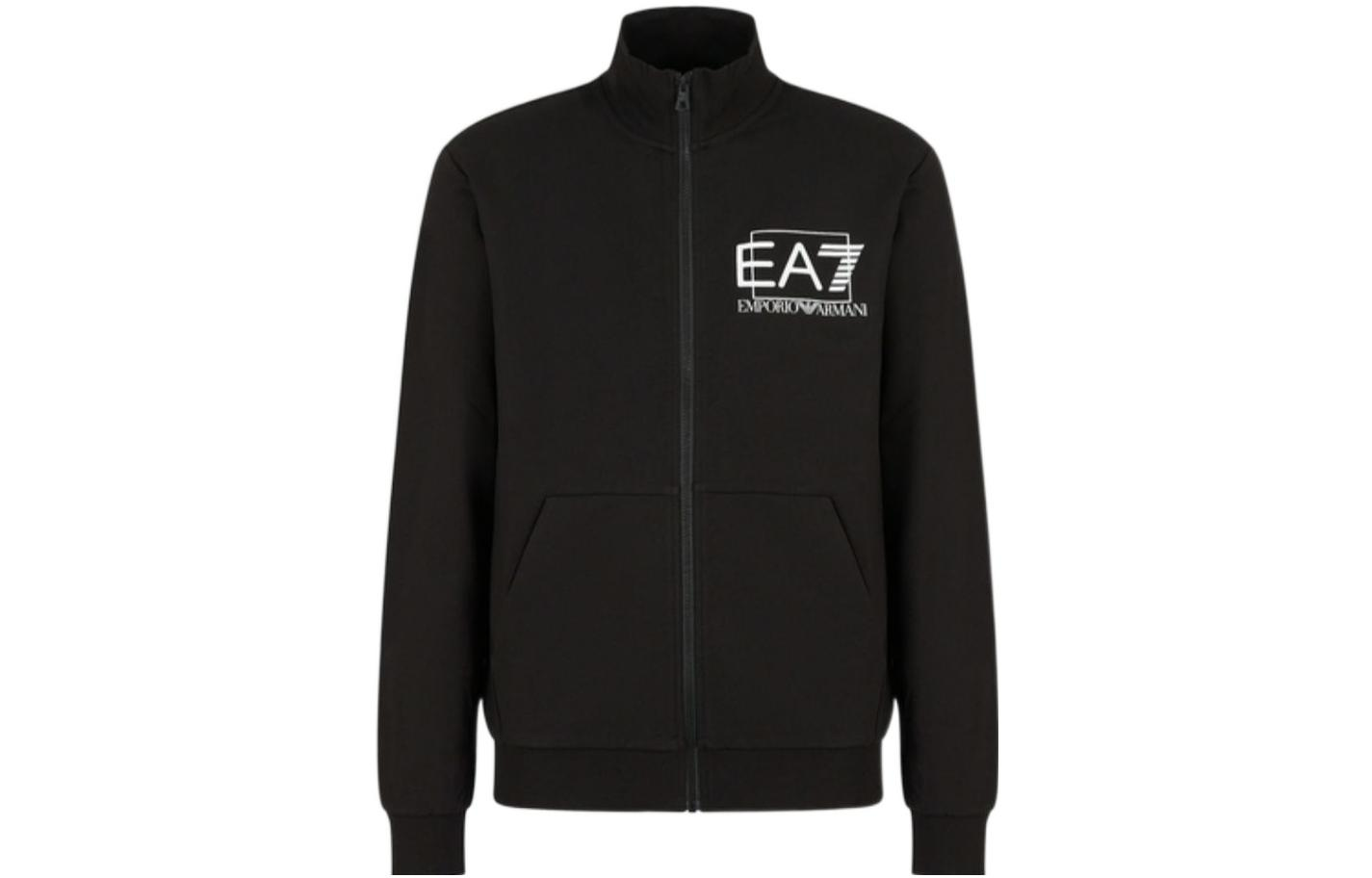 Emporio Armani SS23 EA7 Logo Print Sweatshirt Black Style 3RPM61-PJ05Z-1200 圖 2