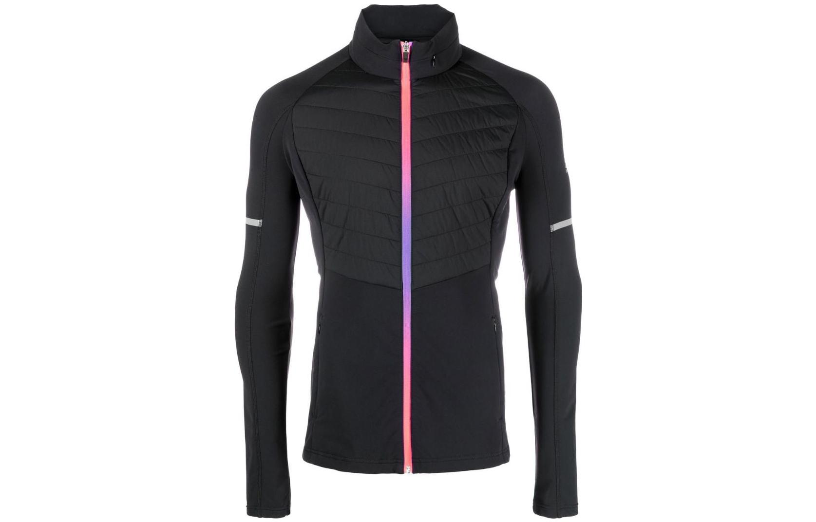 Emporio Armani SS23 EA7 Logo Print Zip Jacket Black 6LTB0-1TJJFZ-1200