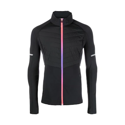 Emporio Armani SS23 EA7 Logo Print Zip Jacket Black 6LTB0-1TJJFZ-1200