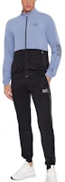 Emporio Armani SS23 EV7 Logo Embroidered Tracksuit Light Blue. 6RPV53-PJ16Z-25CK Emporio Armani SS23 EV7 Logo Embroidered Tracksuit Light Blue. 6RPV53-PJ16Z-25CK