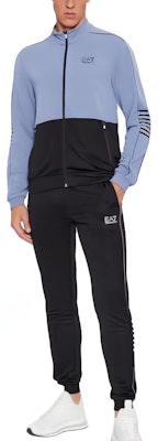 Emporio Armani SS23 EV7 Logo Embroidered Tracksuit Light Blue. 6RPV53-PJ16Z-25CK Order Emporio Armani SS23 EV7 Logo Embroidered Tracksuit Light Blue. 6RPV53-PJ16Z-25CK