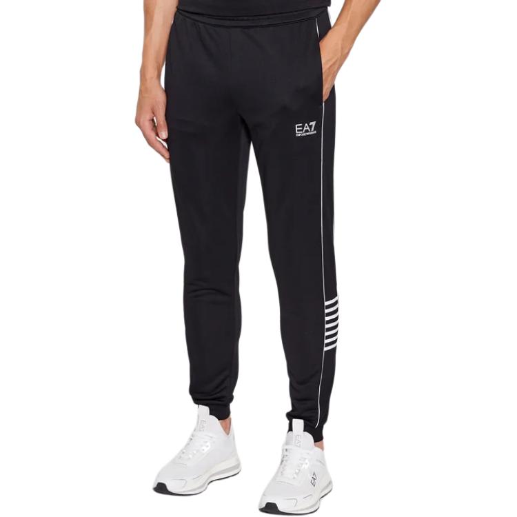 Lookbook Emporio Armani SS23 EV7 Logo Embroidered Tracksuit  Light Blue. 6RPV53-PJ16Z-25CK