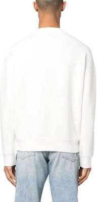 EMPORIO ARMANI SS23 Floral Logo Print Crewneck Sweatshirt Men’s White. 3R1MBB-1JHSZ-0101 Shop EMPORIO ARMANI SS23 Floral Logo Print Crewneck Sweatshirt Men’s White. 3R1MBB-1JHSZ-0101