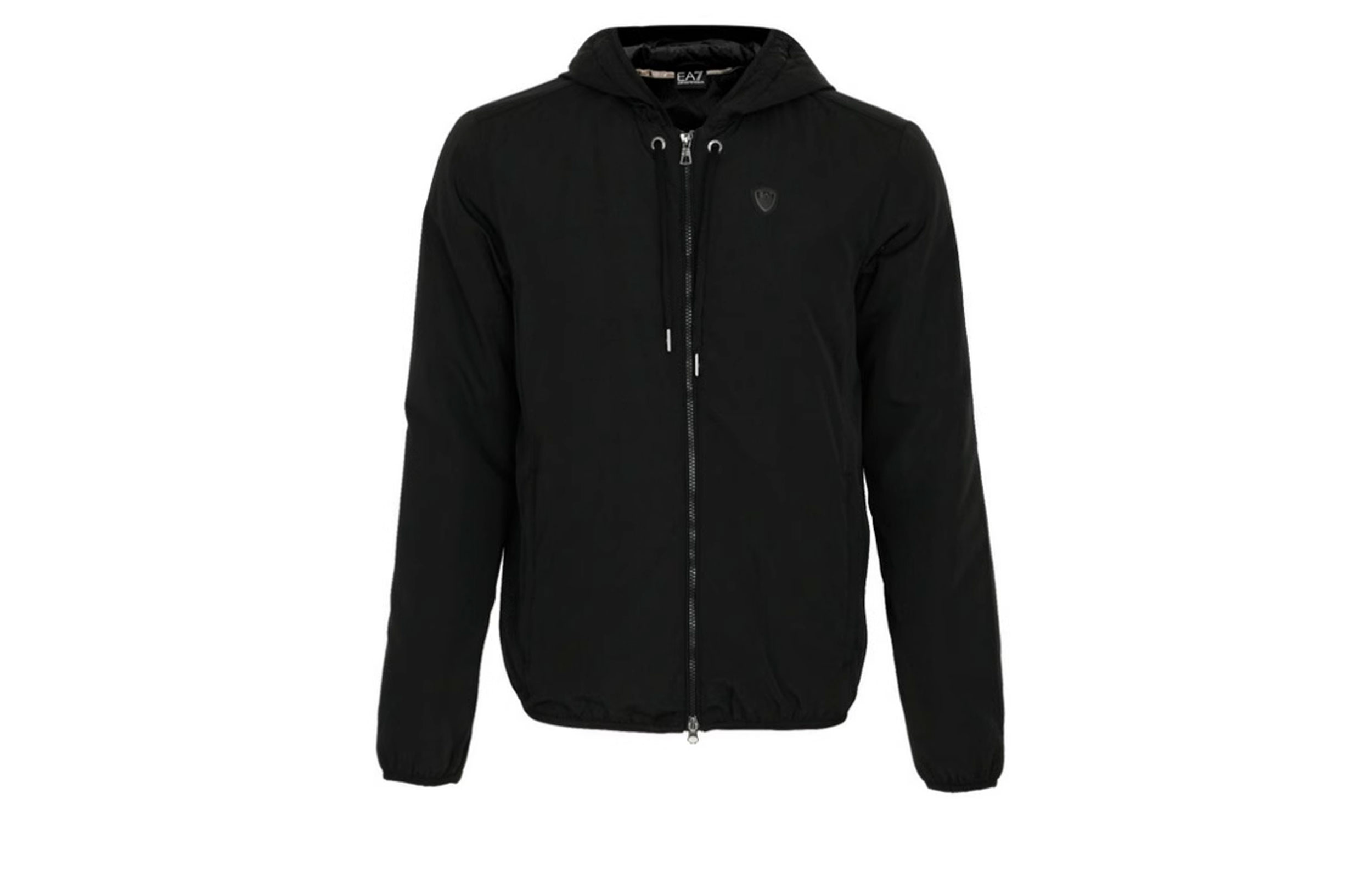 Emporio Armani SS23 Graphic Print Zip Hoodie Jacket Black 6ZPB05-PNH2Z-1200