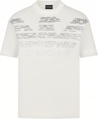 Emporio Armani SS23 Logo Crewneck Short Sleeve T-Shirt Men’s White. 3R1TV0-1JSAZ-0101 Order Emporio Armani SS23 Logo Crewneck Short Sleeve T-Shirt Men’s White. 3R1TV0-1JSAZ-0101