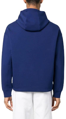 エンポリオアルマーニ SS23 ロゴ刺繍ドローストリングフーディ アイアンブルー 3R1MBC-1JHSZ-0862 Shop エンポリオアルマーニ SS23 ロゴ刺繍ドローストリングフーディ アイアンブルー 3R1MBC-1JHSZ-0862