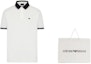 Lookbook EMPORIO ARMANI SS23 Logo Embroidered Short Sleeve Polo Men Off-White. 3R1F70-1JTKZ-01F9