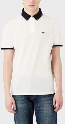 EMPORIO ARMANI SS23 Logo Embroidered Short Sleeve Polo Men Off-White. 3R1F70-1JTKZ-01F9 Purchase EMPORIO ARMANI SS23 Logo Embroidered Short Sleeve Polo Men Off-White. 3R1F70-1JTKZ-01F9