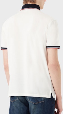EMPORIO ARMANI SS23 Logo Embroidered Short Sleeve Polo Men Off-White. 3R1F70-1JTKZ-01F9 Details for EMPORIO ARMANI SS23 Logo Embroidered Short Sleeve Polo Men Off-White. 3R1F70-1JTKZ-01F9
